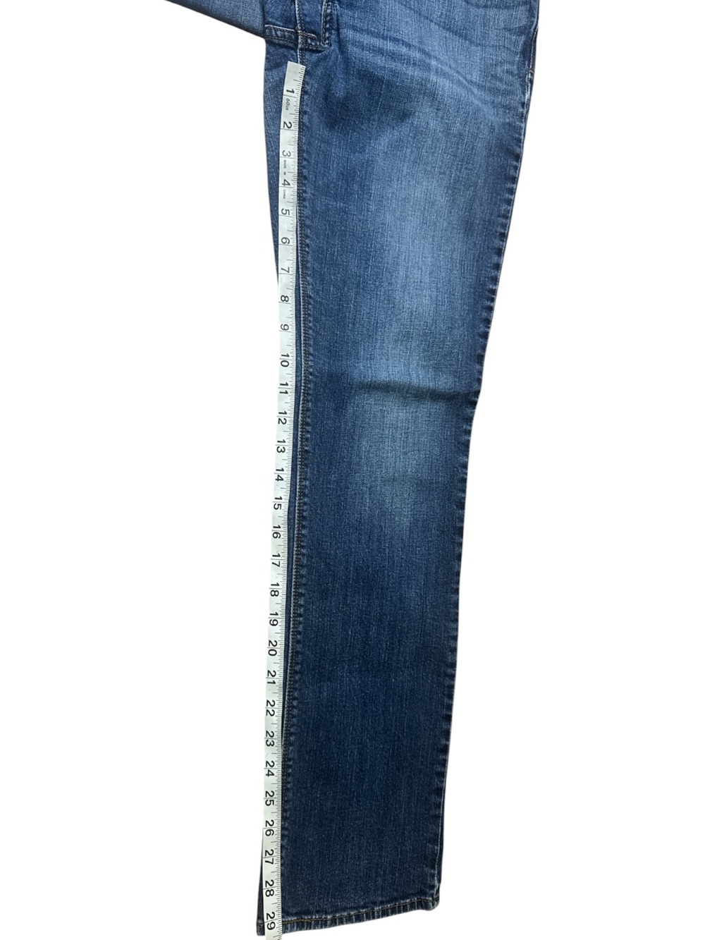 Levi’s Perfect Waist 525 Straight Jeans Women’s Size 12M Medium Wash Stretch Den - Picture 7 of 7